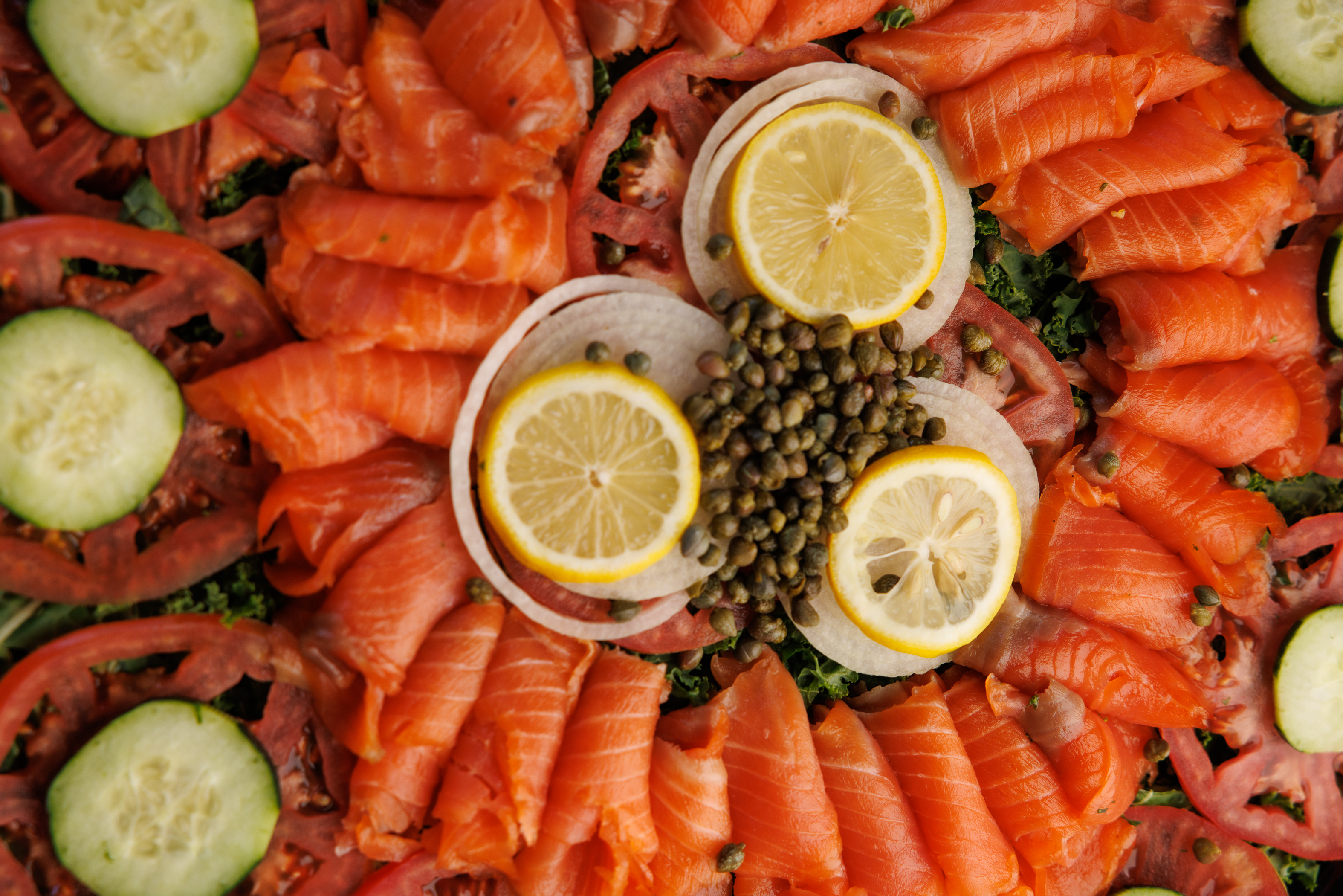 Nova lox platter - Valentine's catering