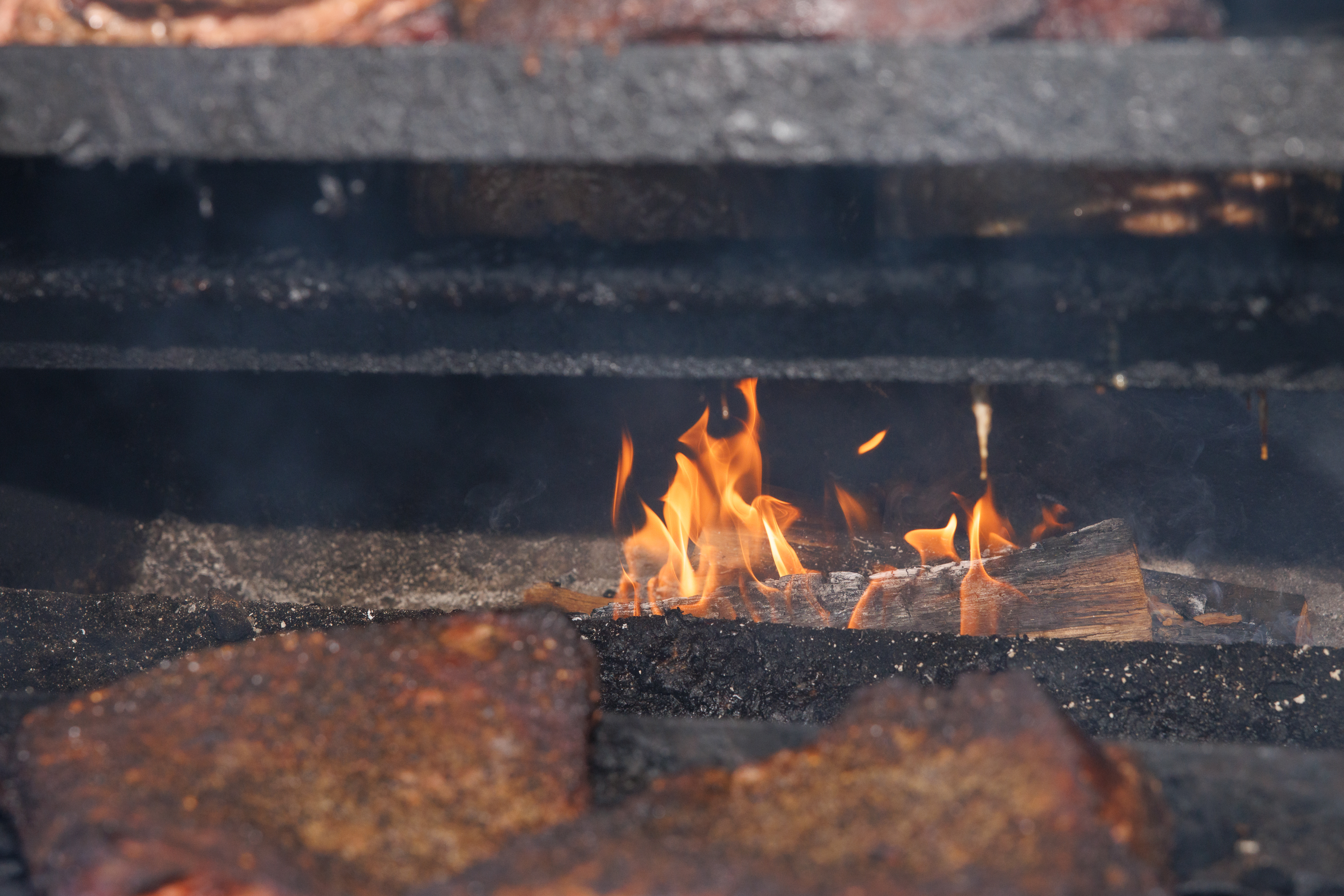 House-smoked meats in our wood-fired smoker